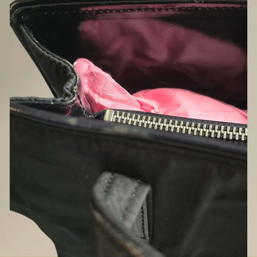 Versace Nylon & Patent Leather tote - Picture 9 of 16